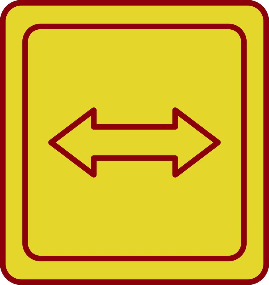 Opposite Line Circle Icon vector