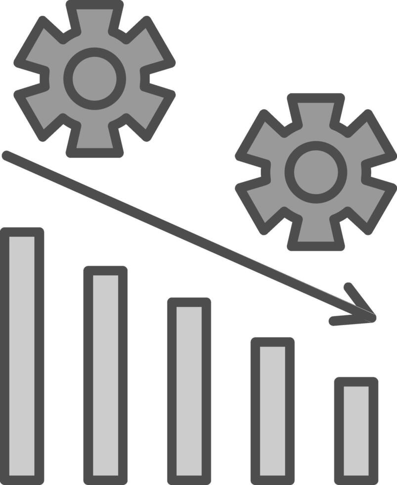 Management Fillay Icon vector