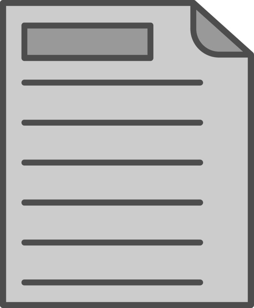 Report Fillay Icon vector
