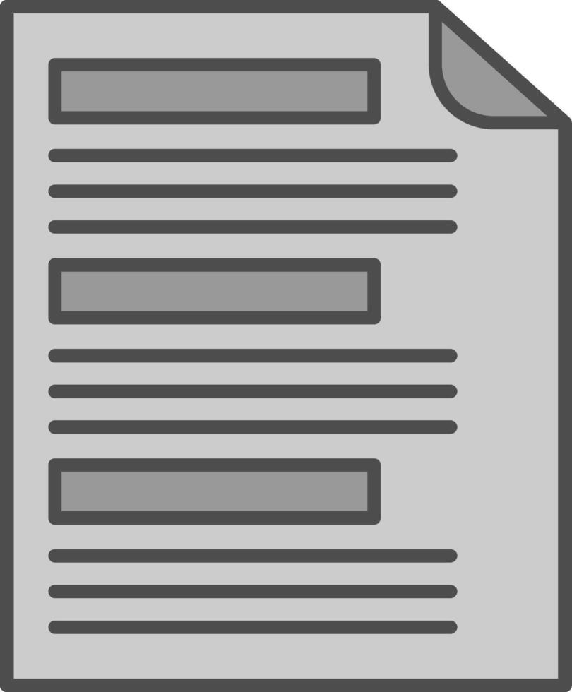 Report Fillay Icon vector