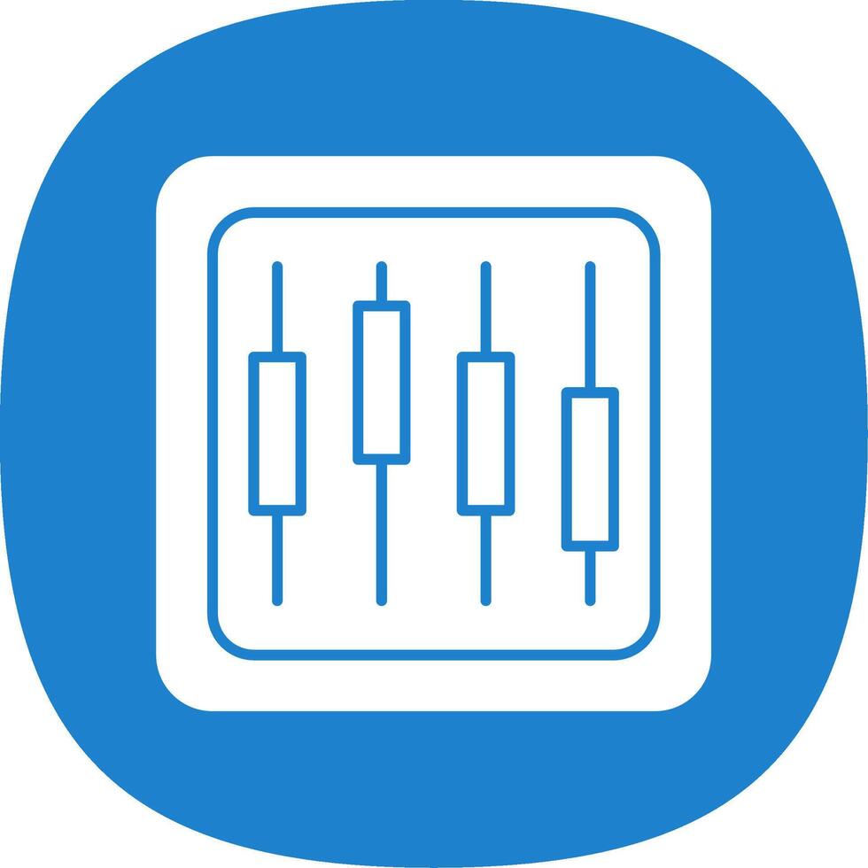 Diagram Line Circle Icon vector