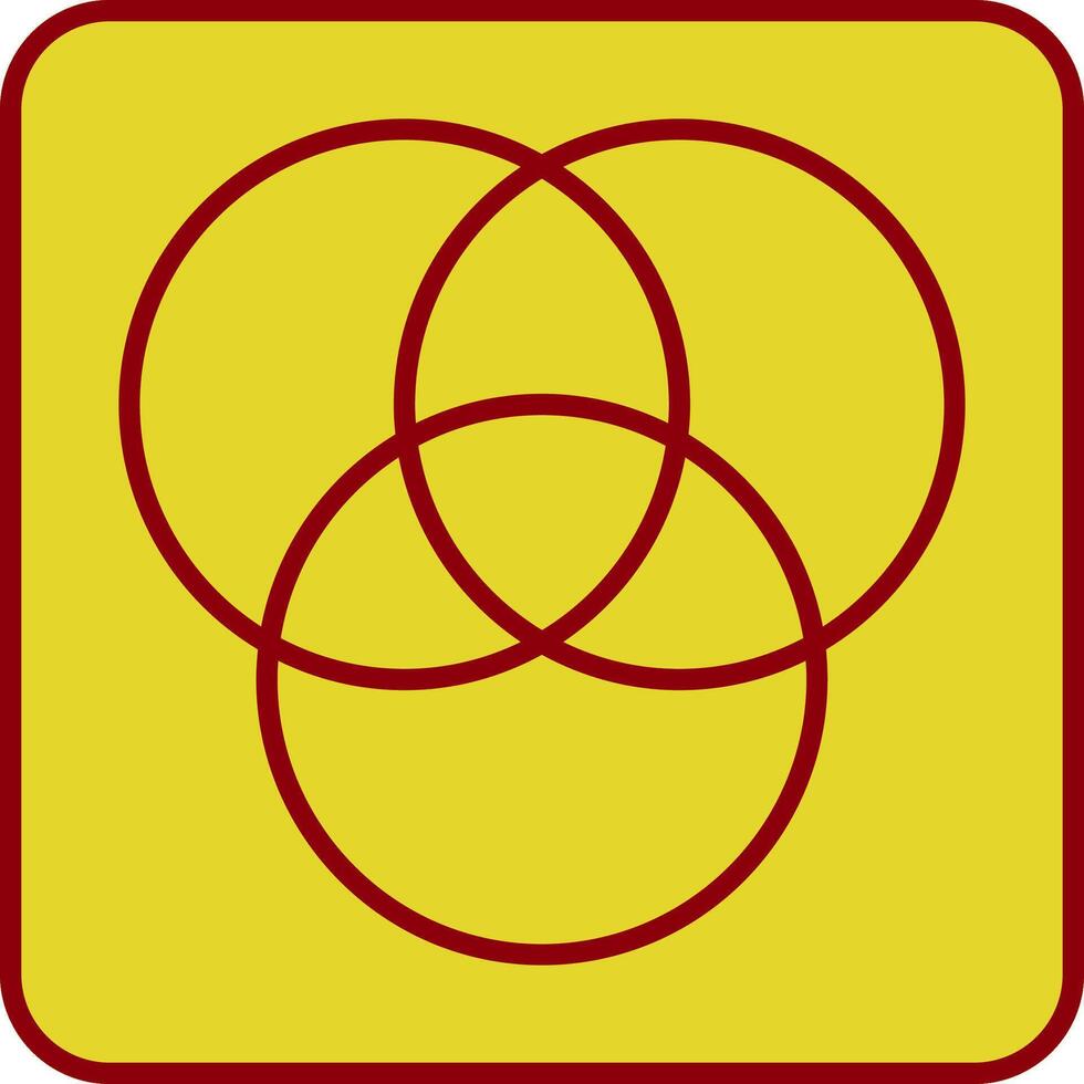 Diagram Line Circle Icon vector