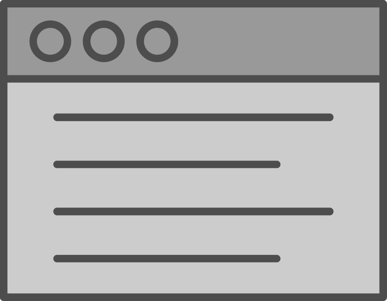Online Learning Fillay Icon vector