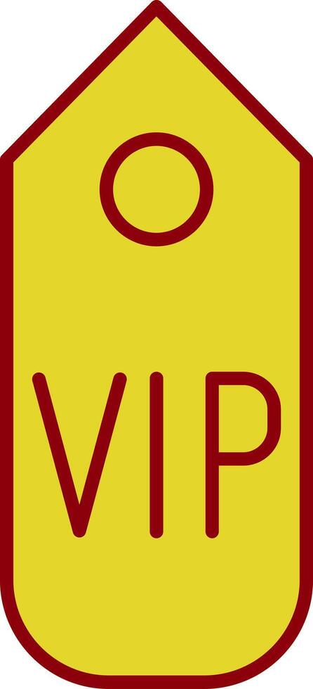 VIP pasar línea circulo icono vector