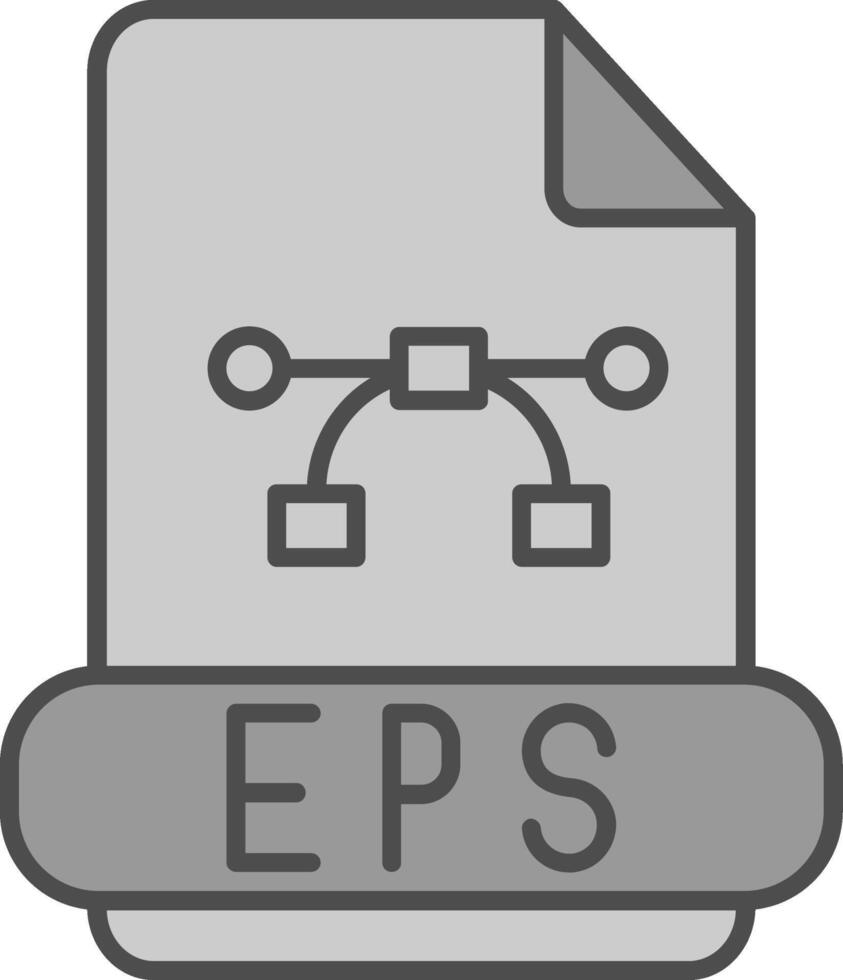 Eps Fillay Icon vector