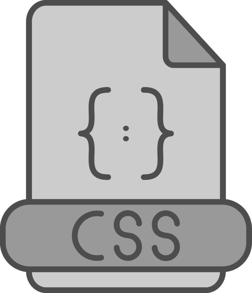 Css Fillay Icon vector