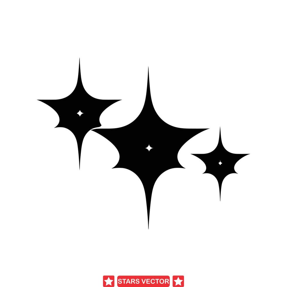 Shine Bright Enhance Your Artistic Vision with Star Silhouette s vector