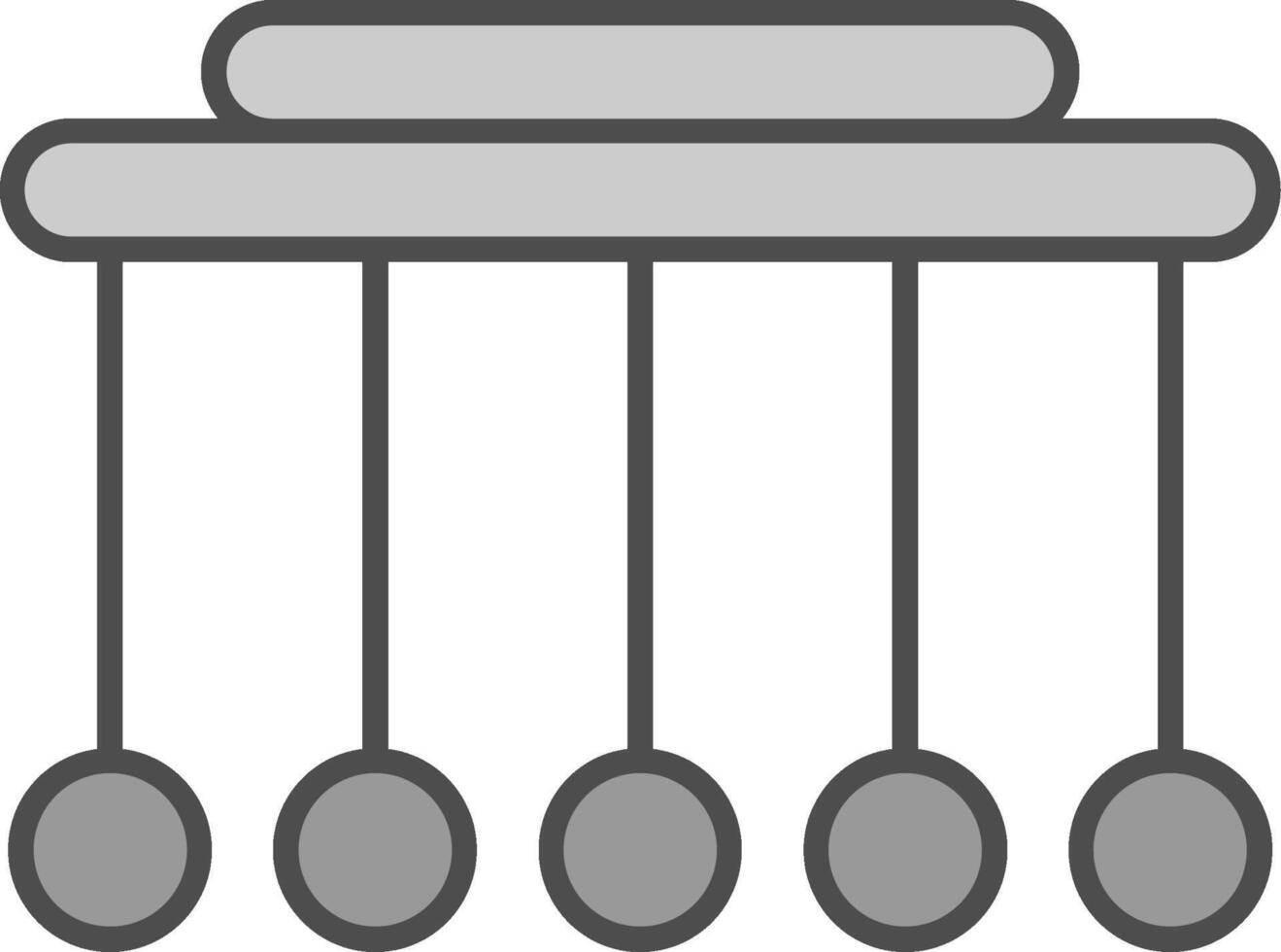 Pendulum Fillay Icon vector