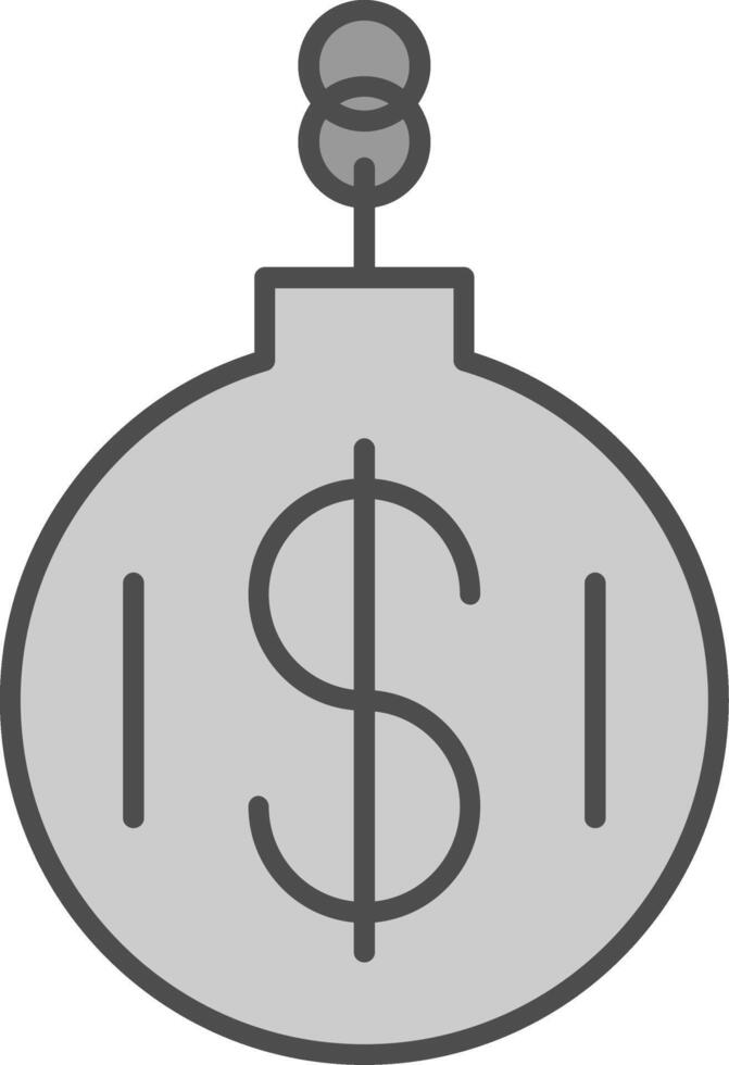Debt Fillay Icon vector