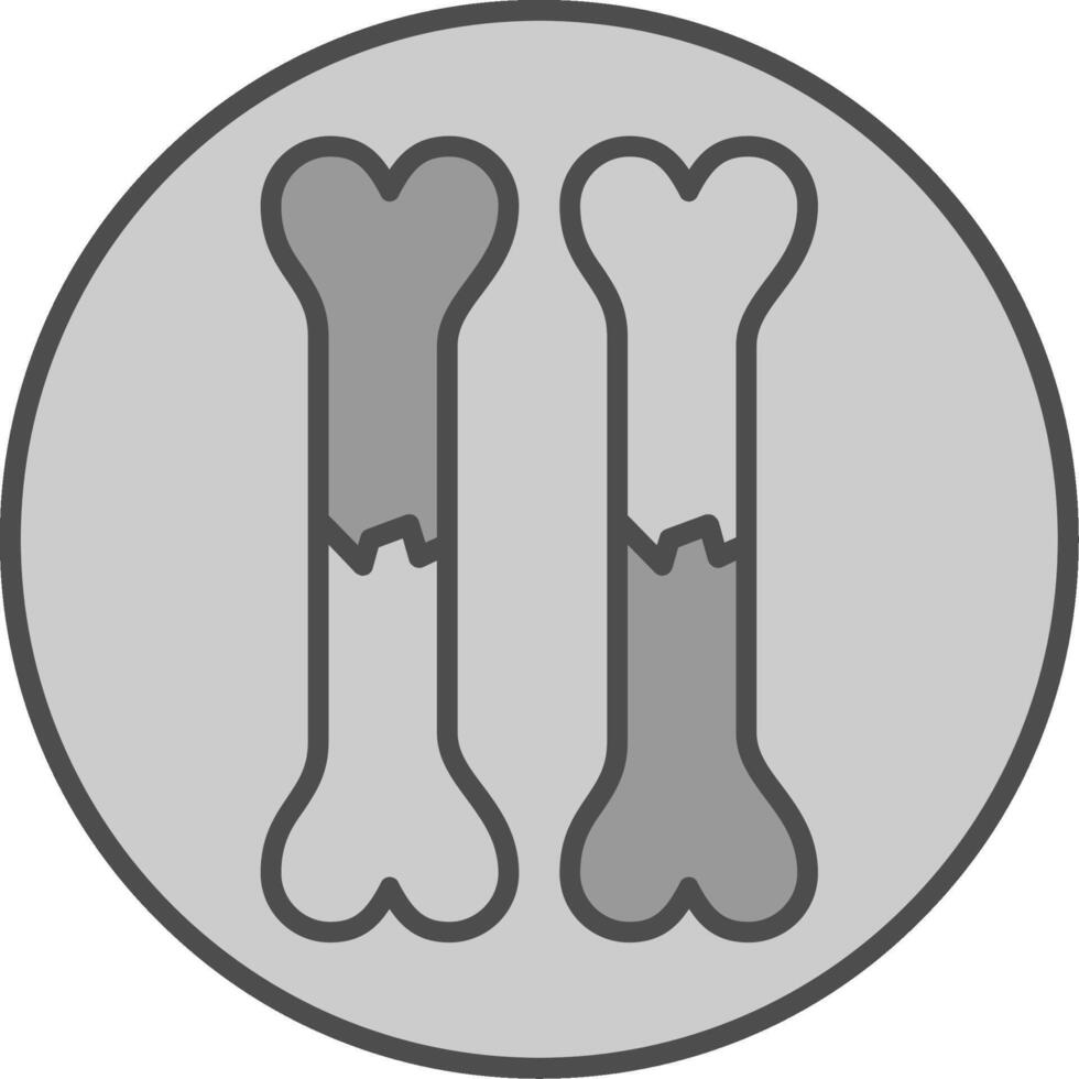 Bone Fillay Icon vector