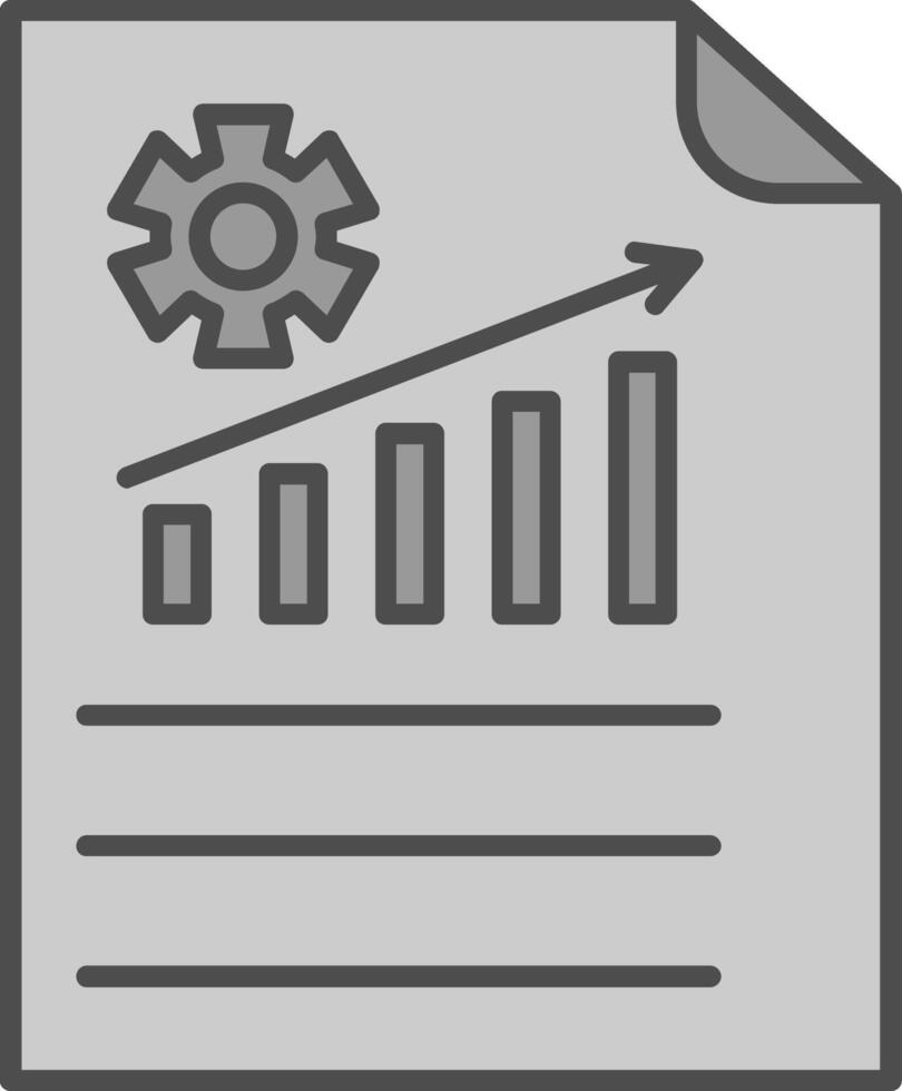 Management Fillay Icon vector