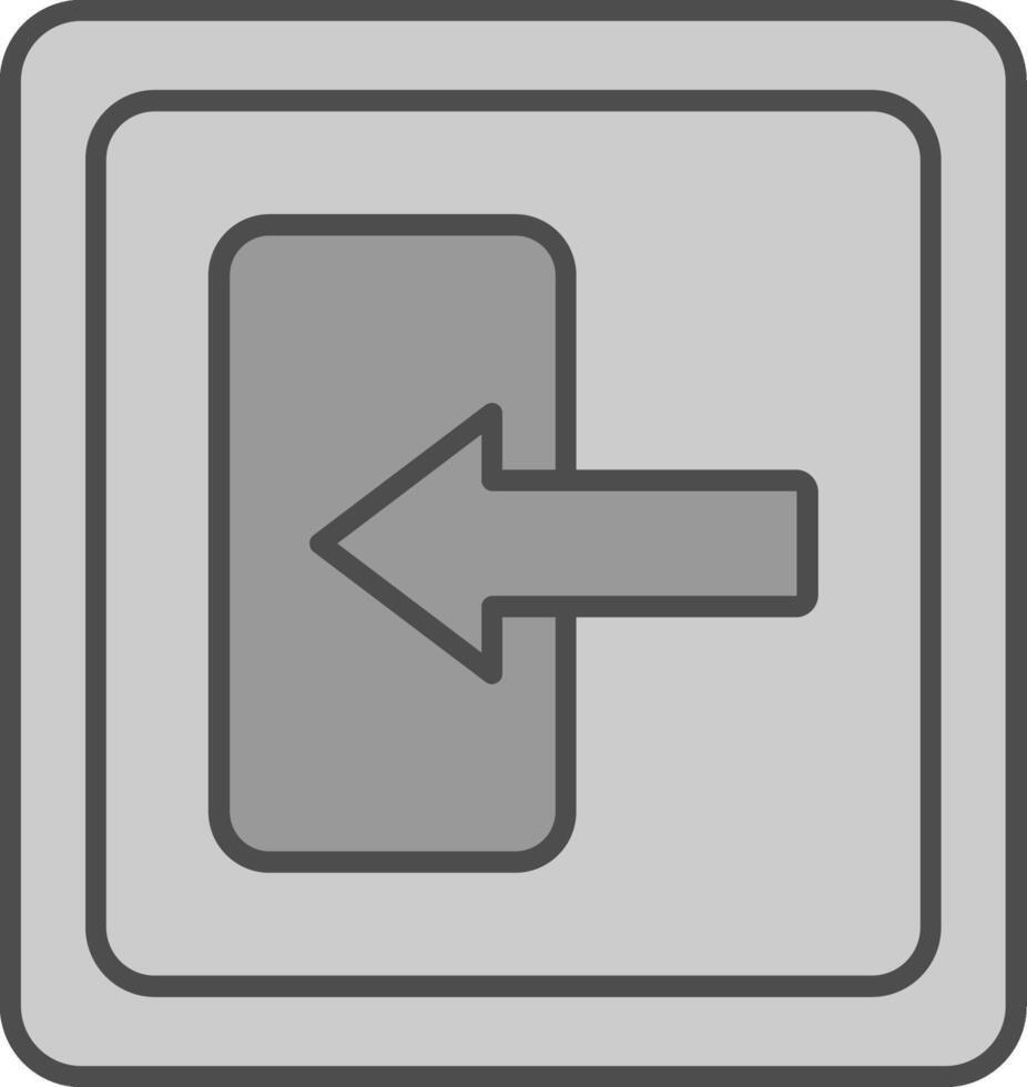 Log In Fillay Icon vector