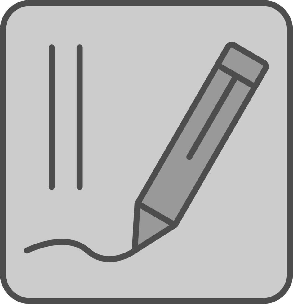 Edit Fillay Icon vector
