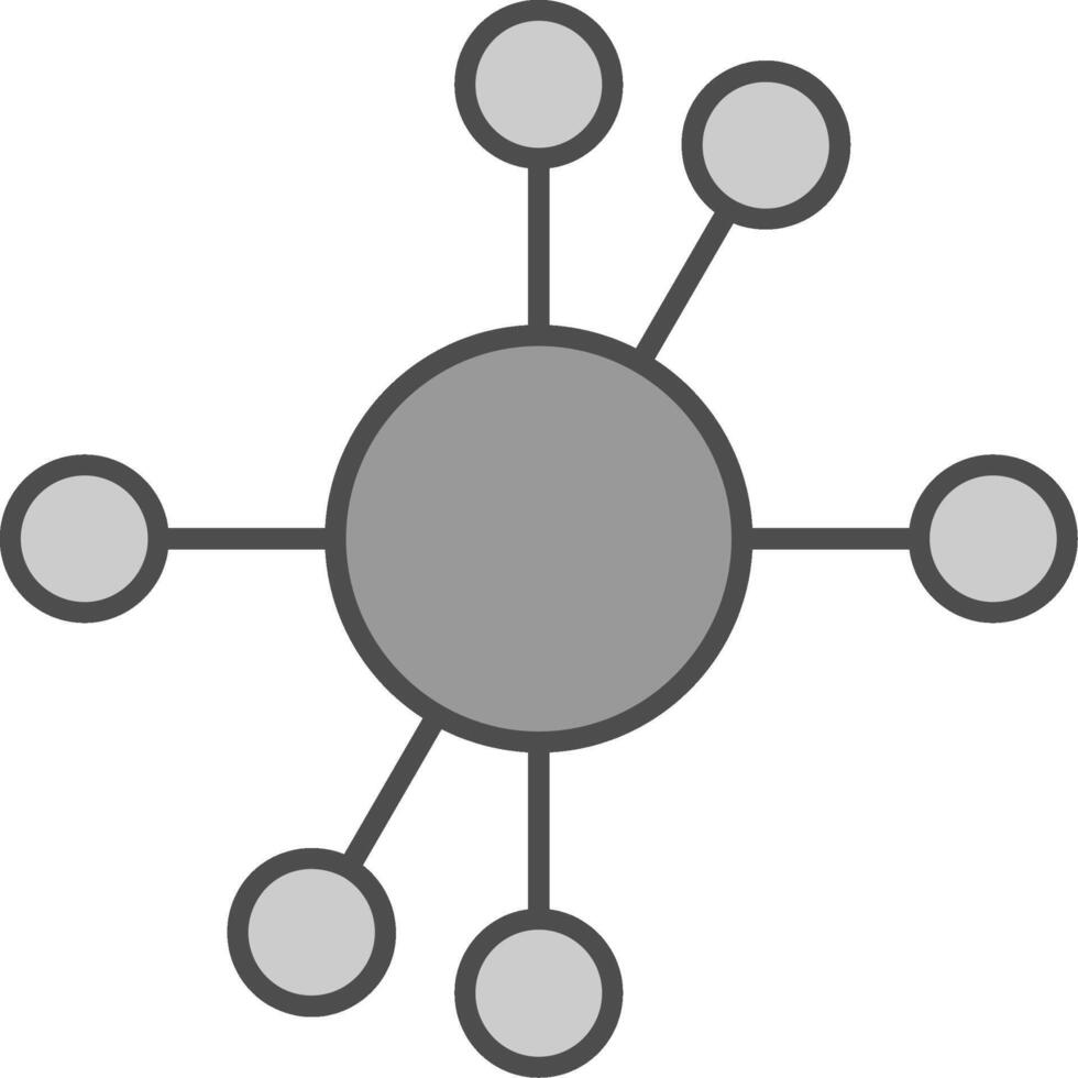 Diagram Fillay Icon vector
