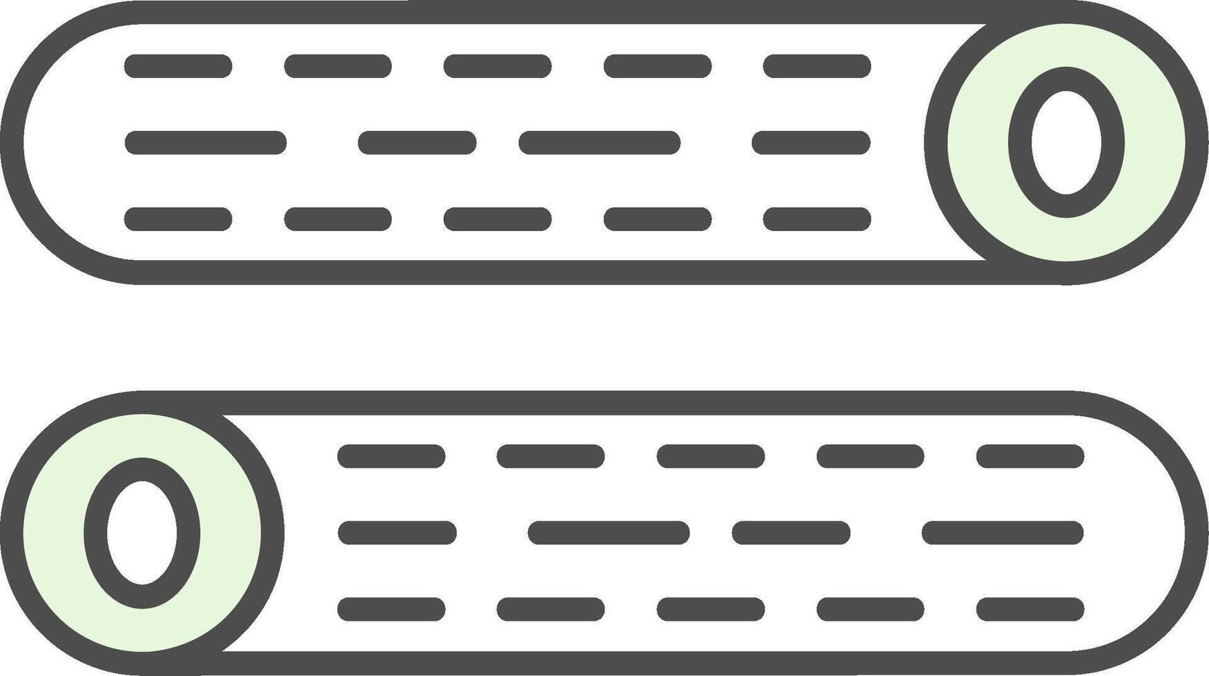 Wood Log Fillay Icon vector