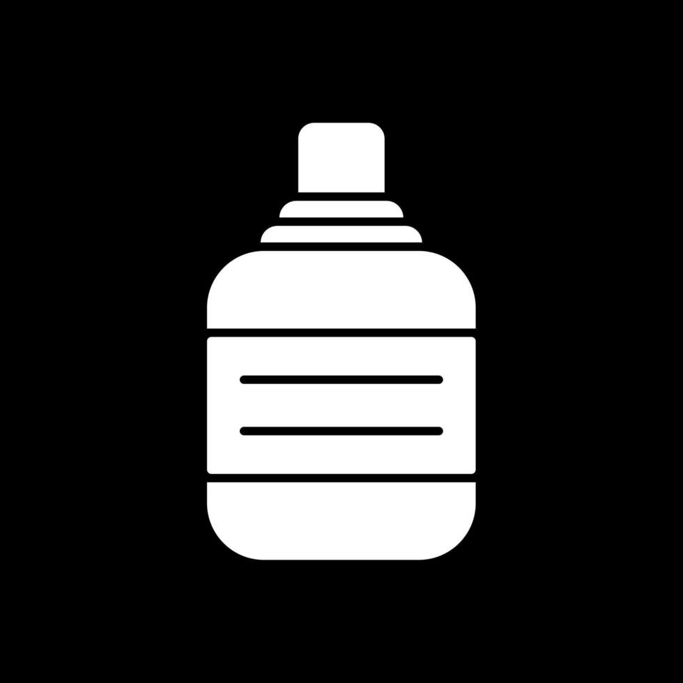 Corrector Glyph Inverted Icon vector
