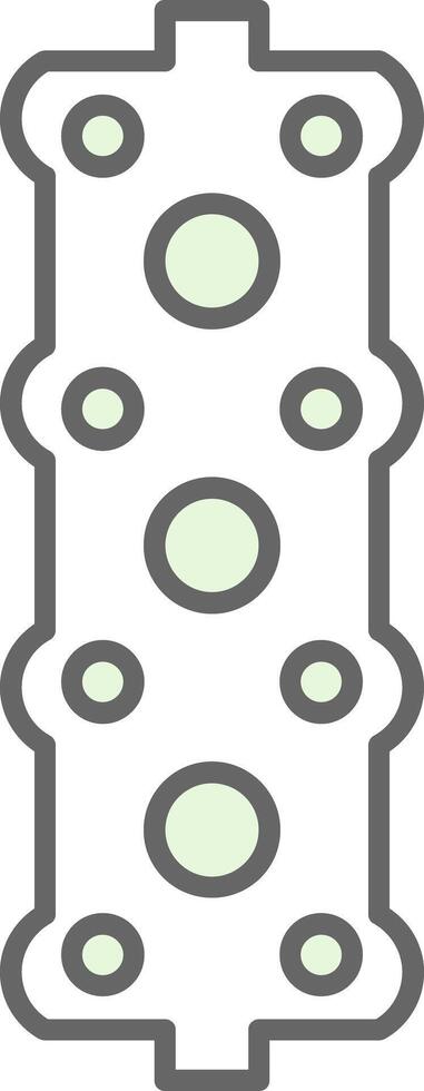 Gasket Fillay Icon vector