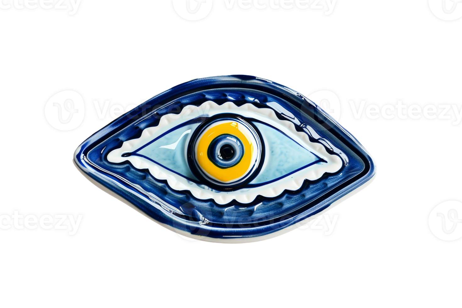 Evil Eye On Transparent Background. png