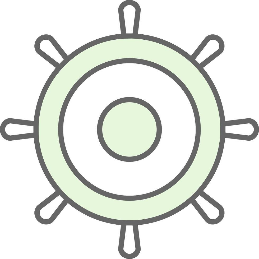 Helm Fillay Icon vector