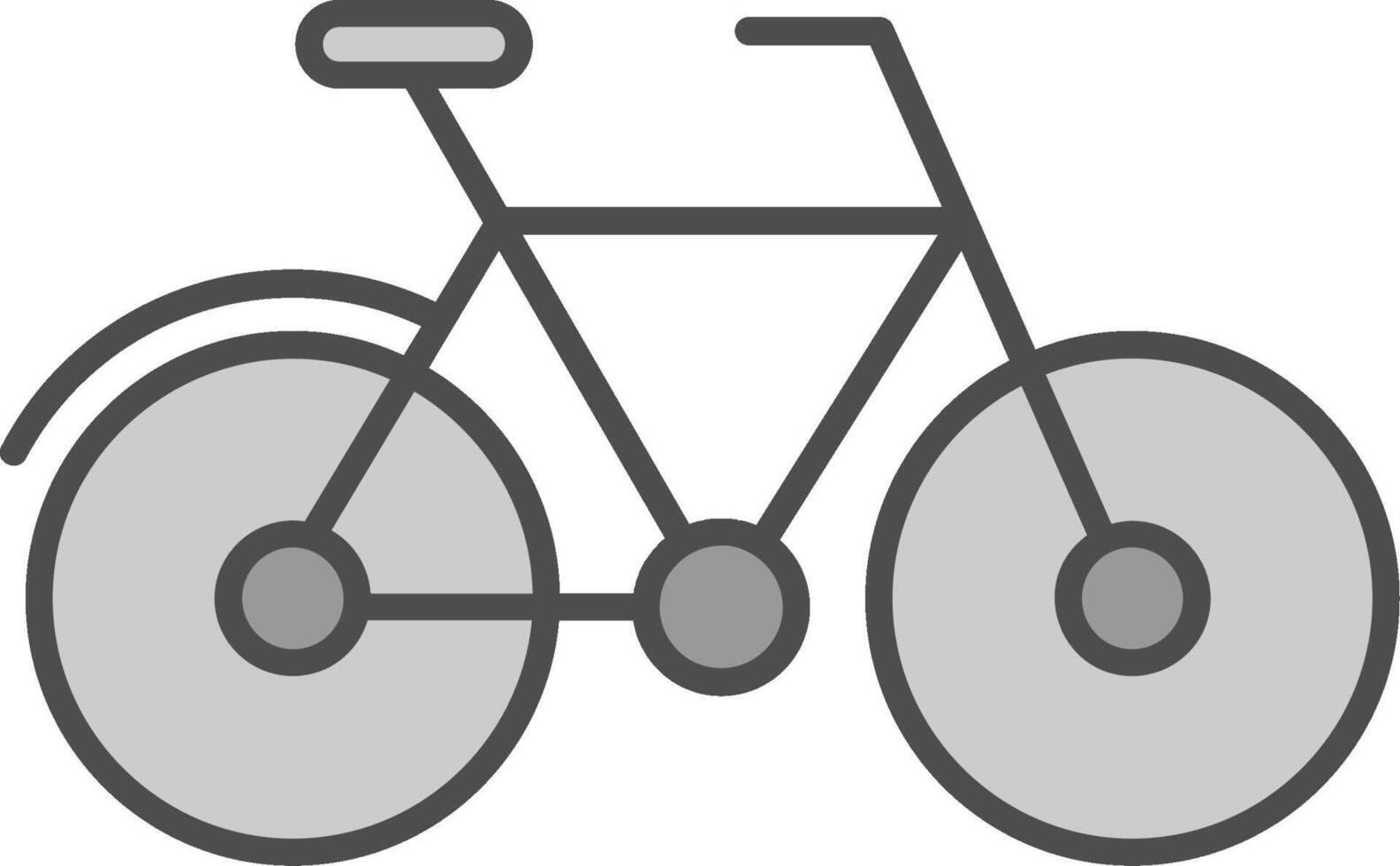 Bicycle Fillay Icon vector