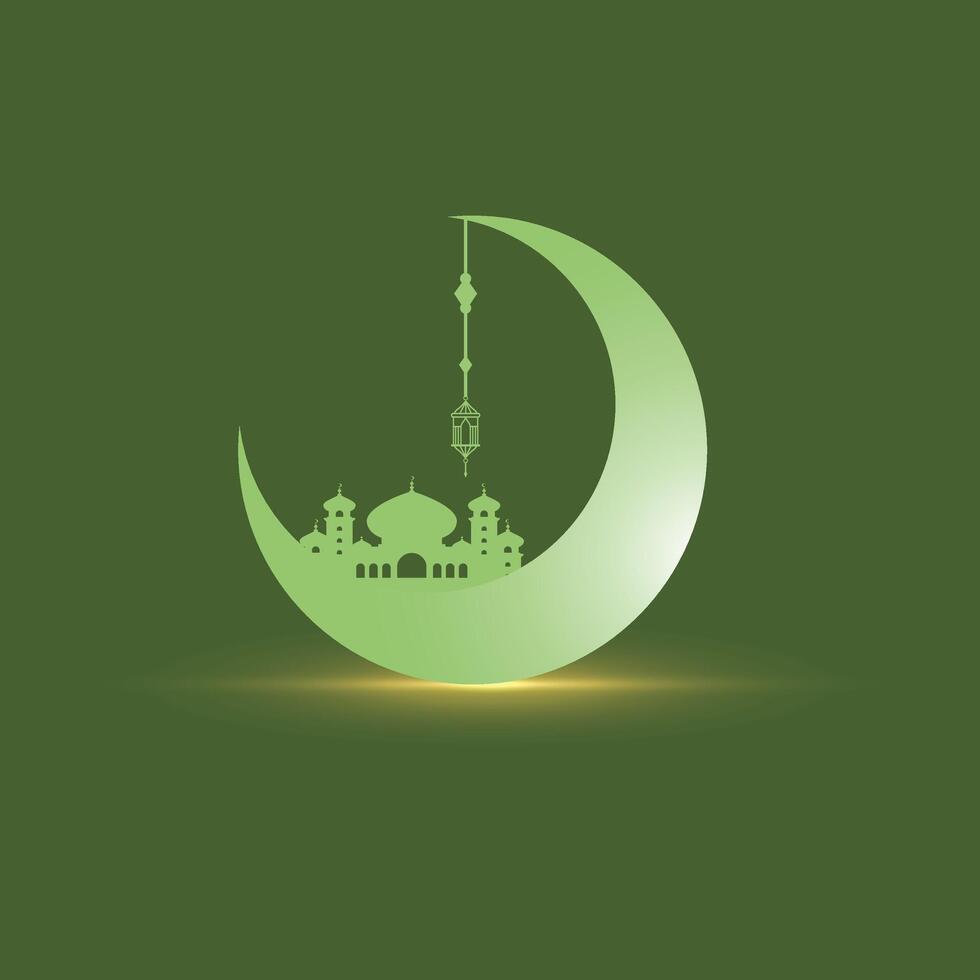 eid Mubarak . eid mubarok islámico antecedentes modelo. vector