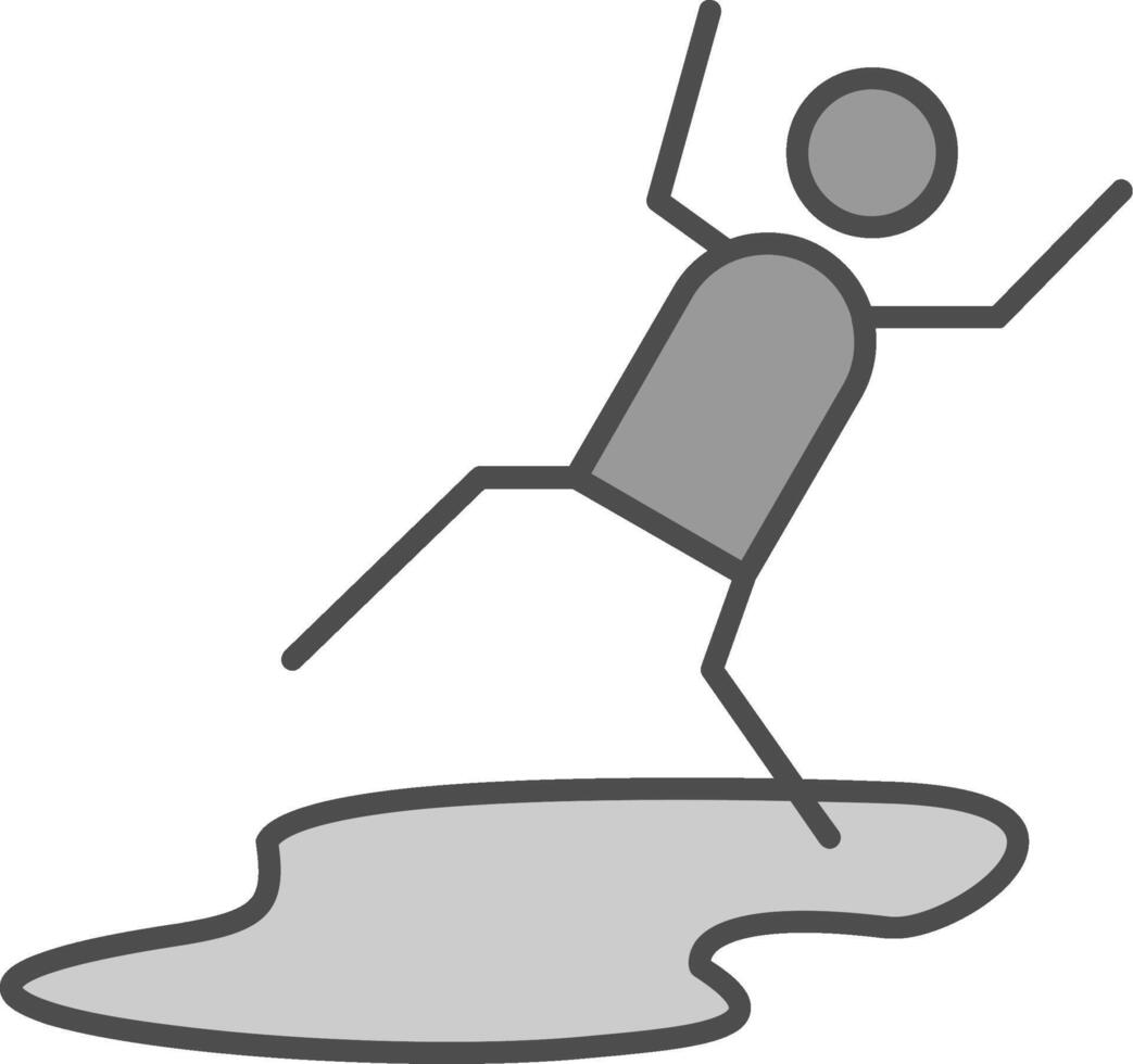 Slippery Fillay Icon vector