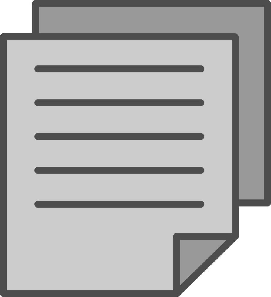 Files Fillay Icon vector