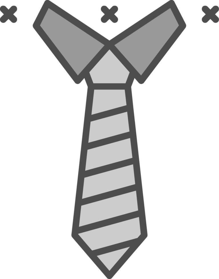 Tie Fillay Icon vector