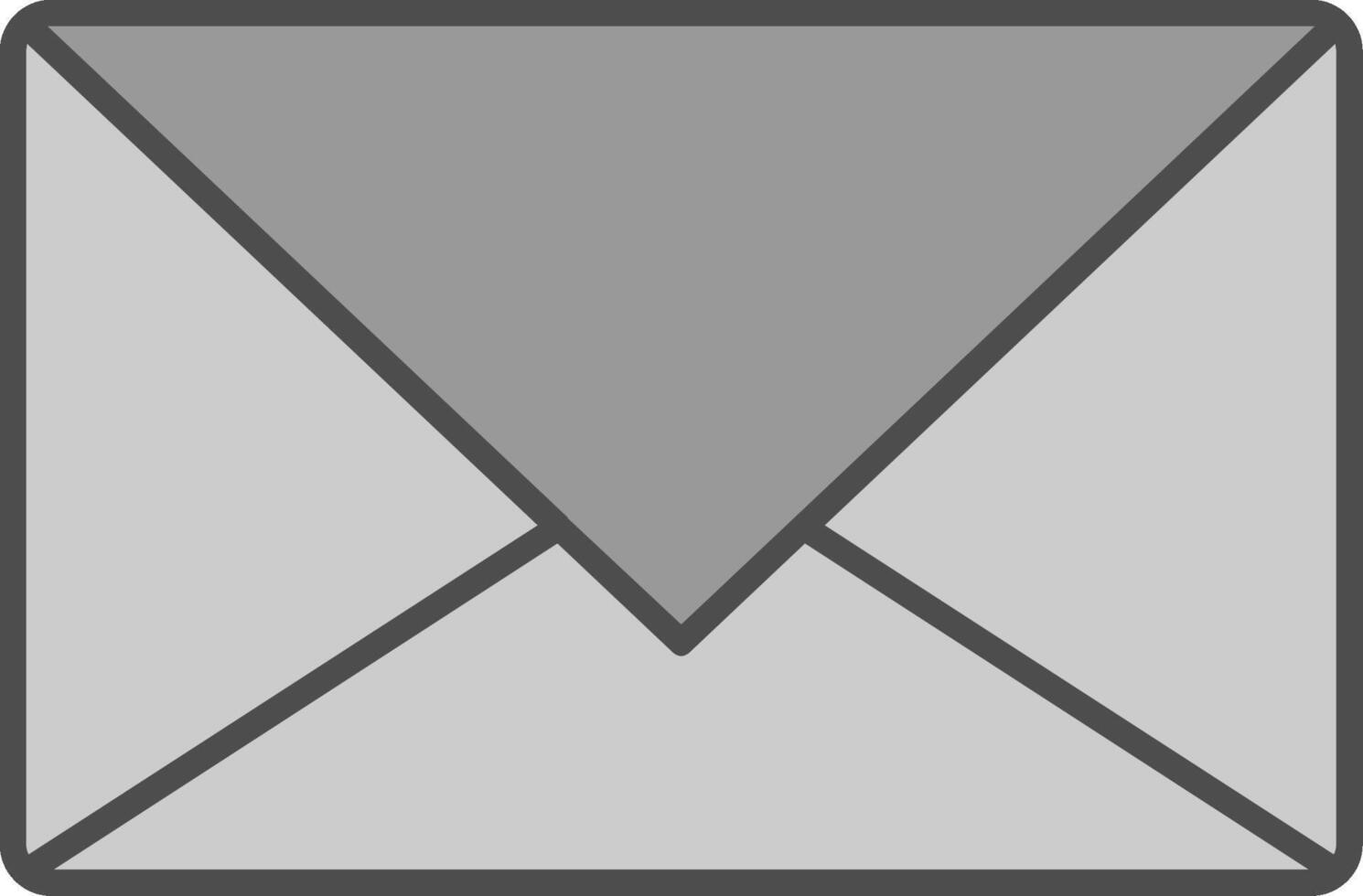 Email Fillay Icon vector