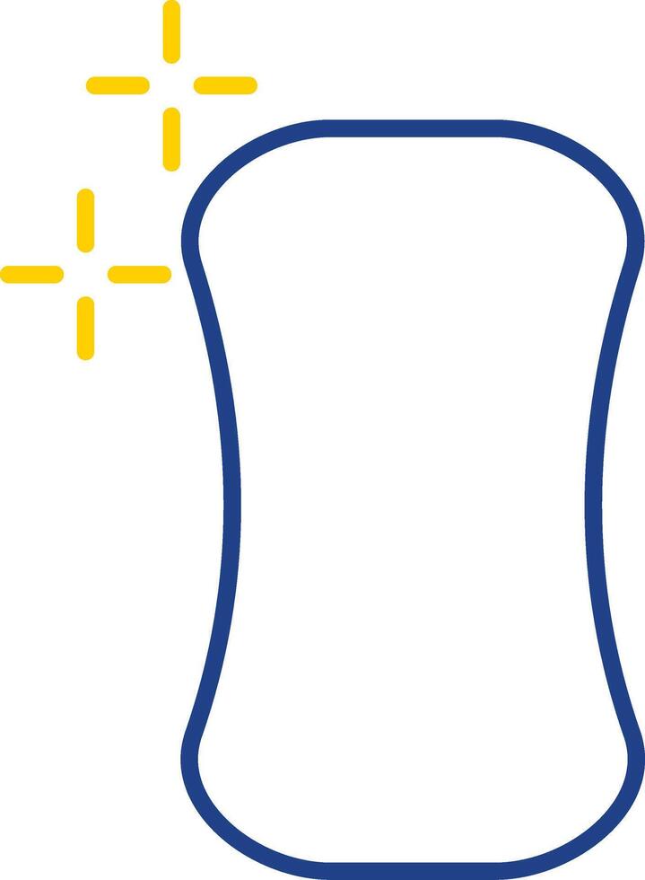 Soap Line Two Color Icon vector