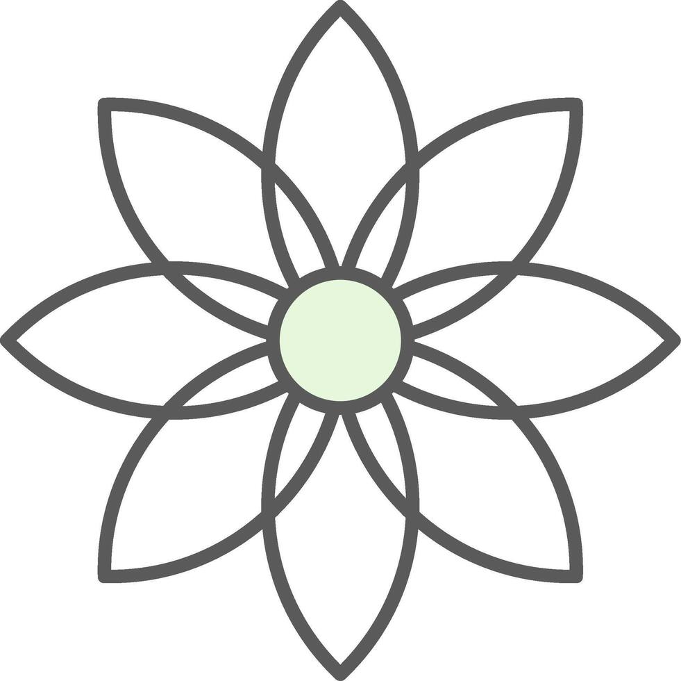 Dandelion Fillay Icon vector