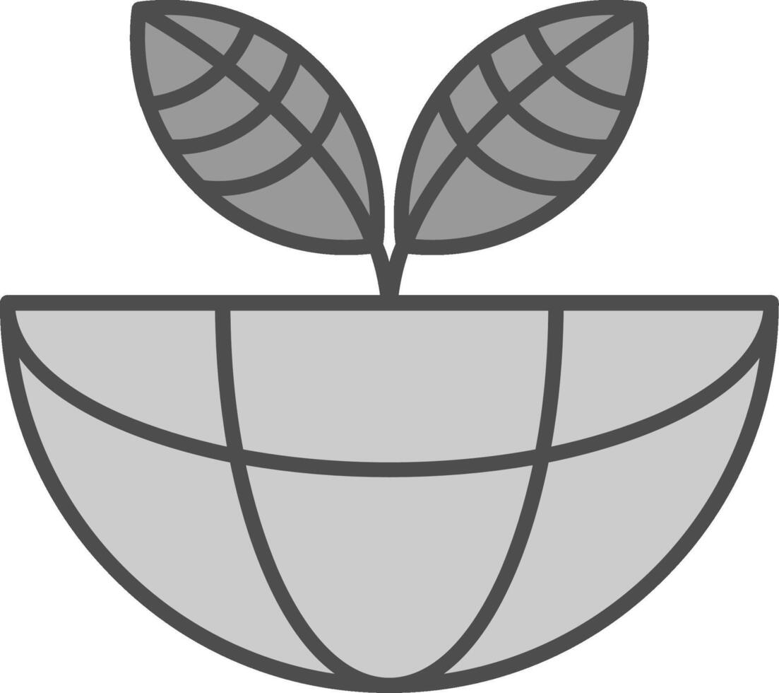 Ecosystem Fillay Icon vector