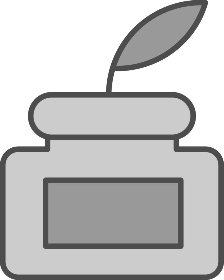 Inkpot Fillay Icon vector