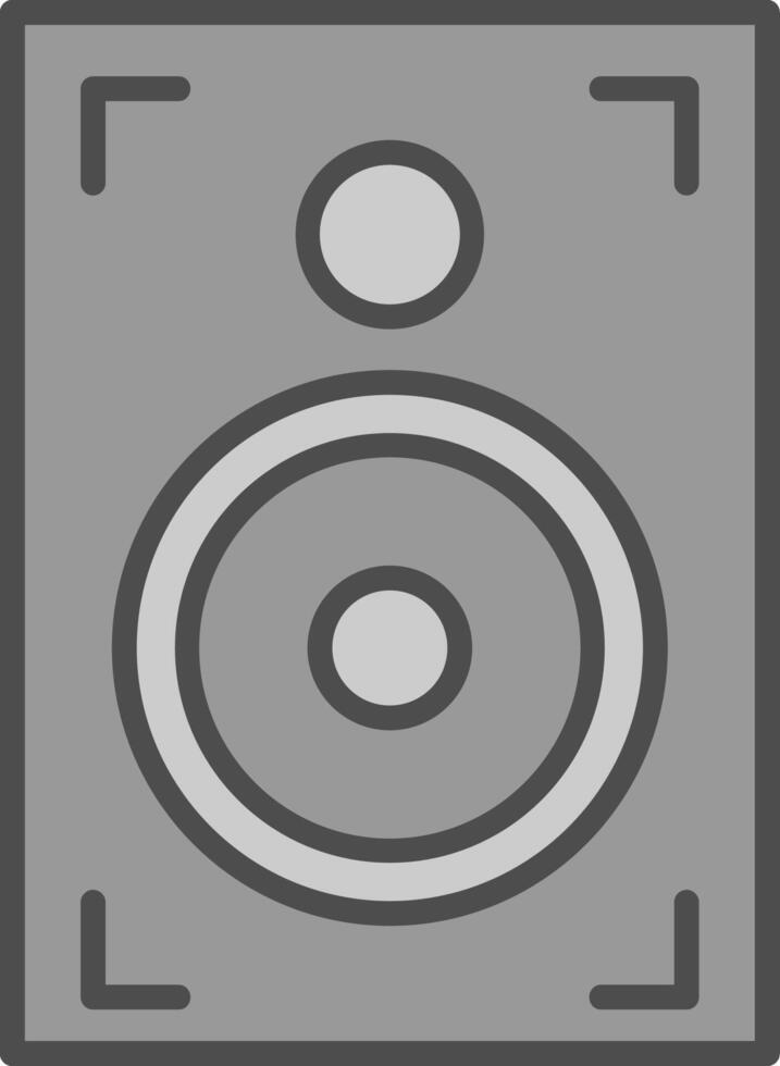 Speaker Fillay Icon vector