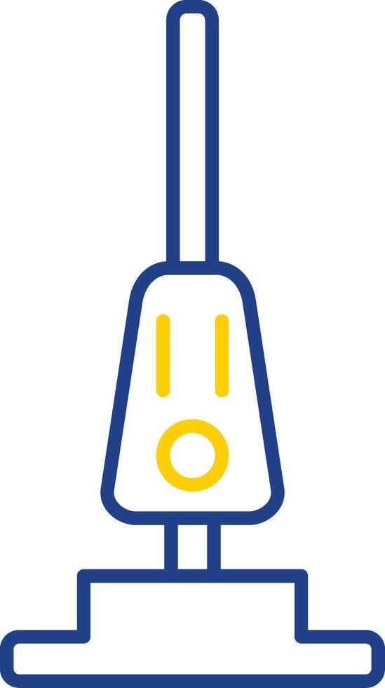 Vacuum Cleaner Line Two Color Icon vector
