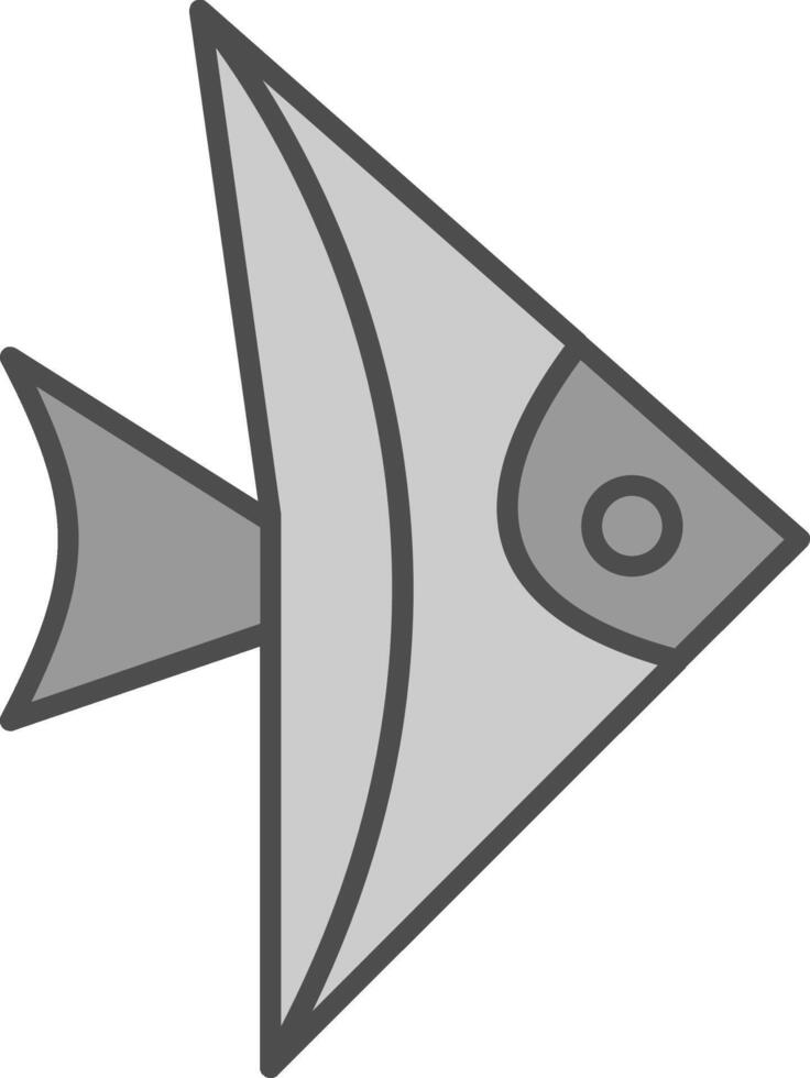 Fish Fillay Icon vector
