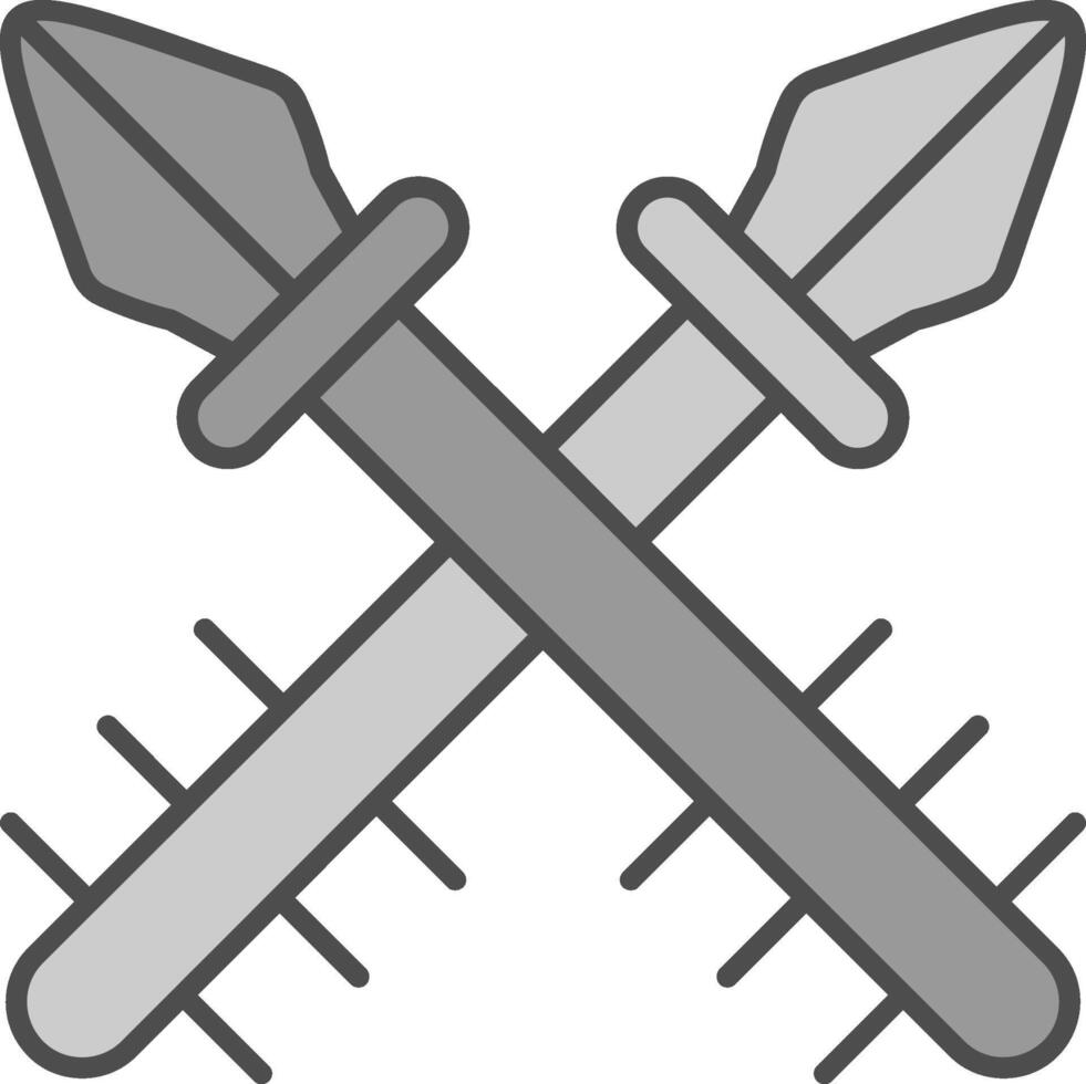 Harpoon Fillay Icon vector