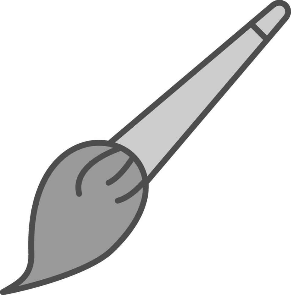 Brush Fillay Icon vector