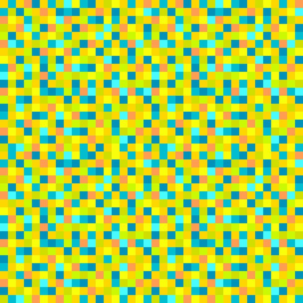Pixel background bright colours. seamless pattern, pixelation. Colorful pixel dots mosaic background, wallpaper vector