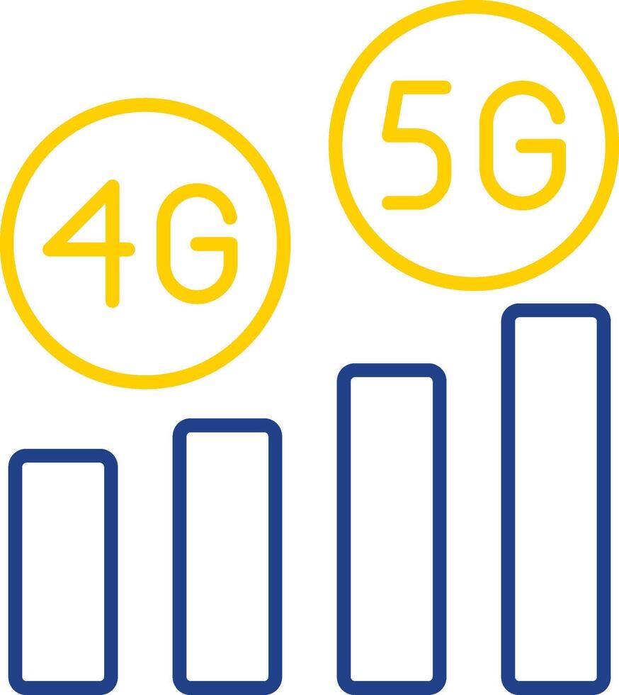 High Speed Line Two Color Icon vector