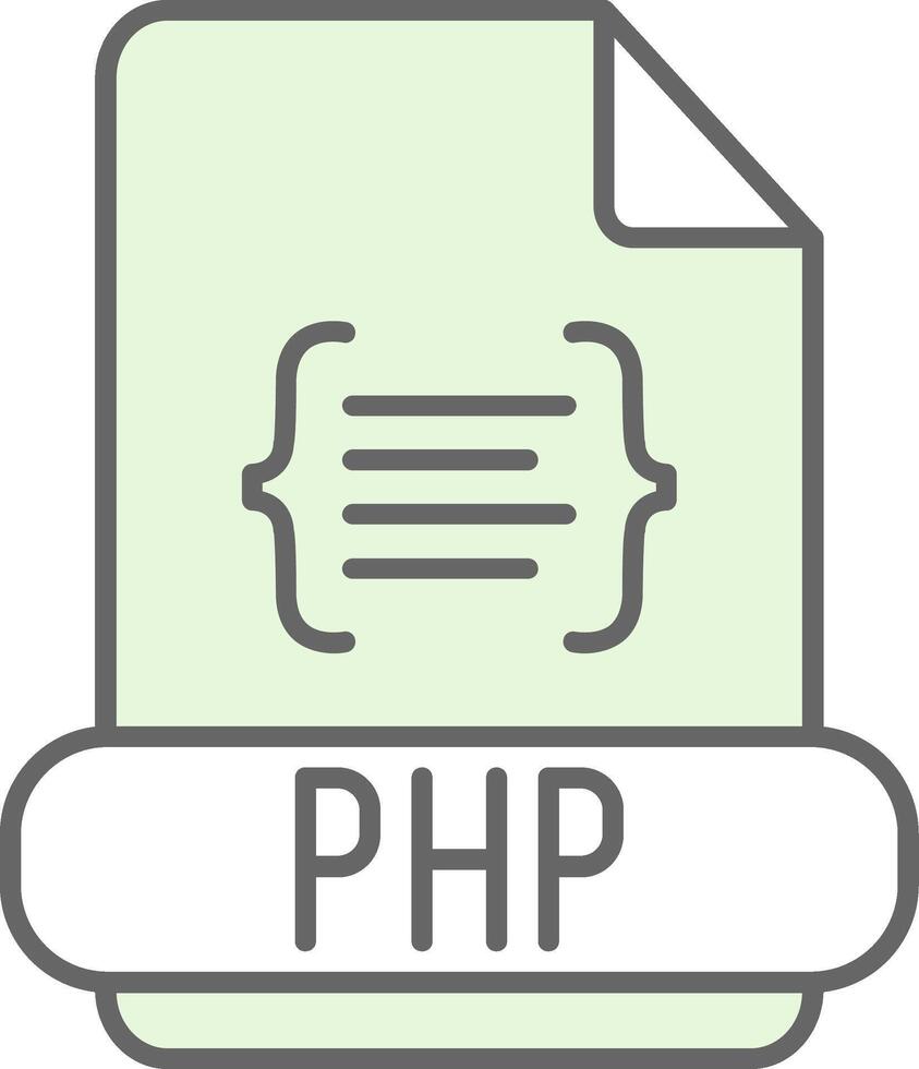 php relleno icono vector