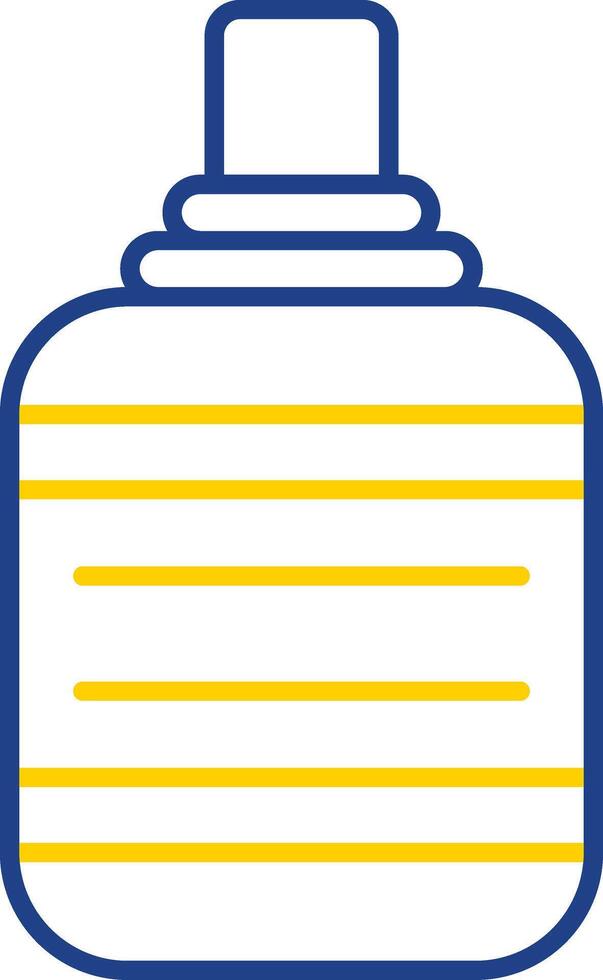 Corrector Line Two Color Icon vector