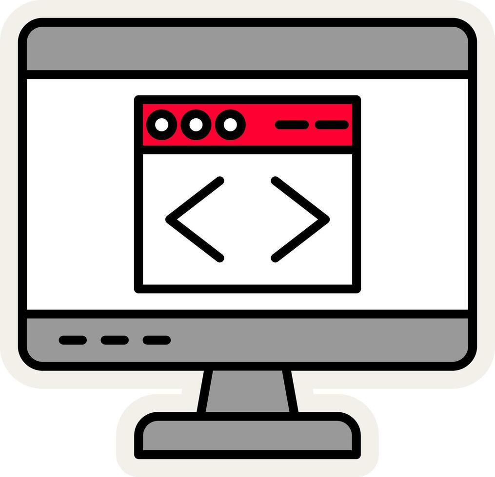 Web Line Filled White Shadow Icon vector