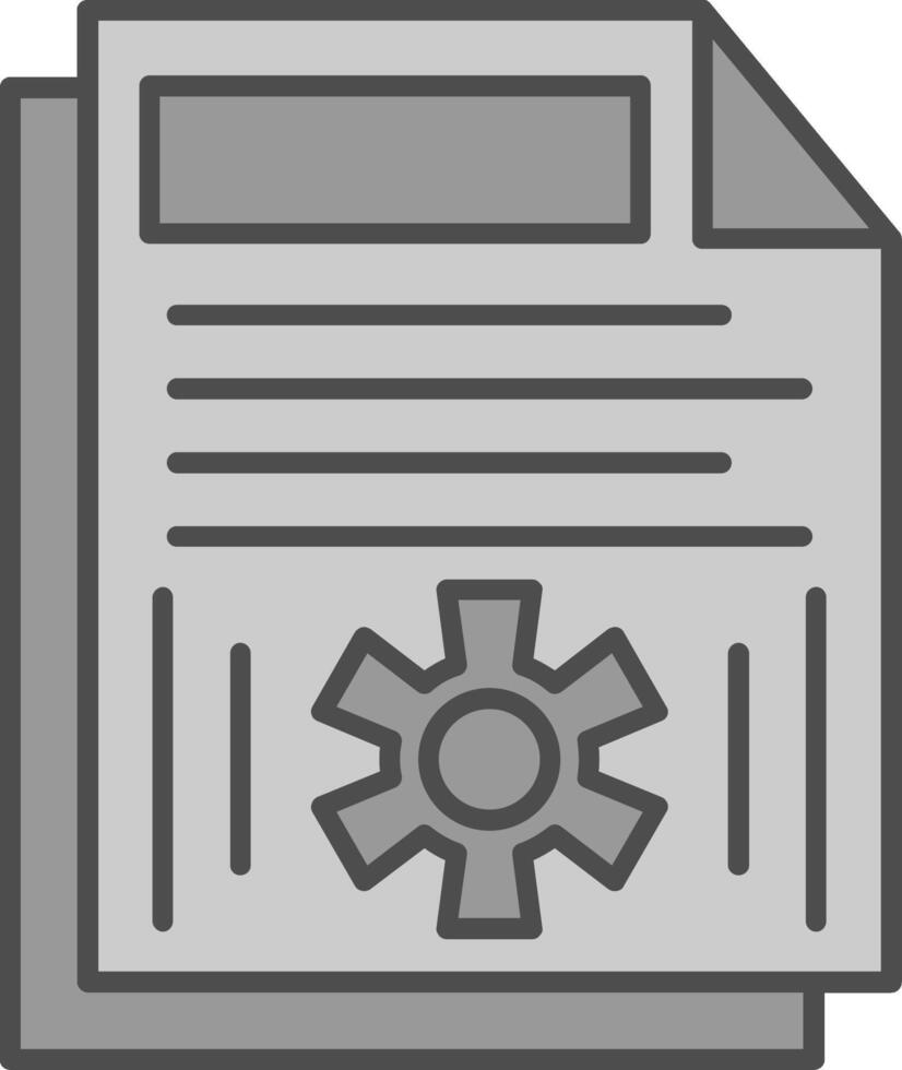 Tasks Fillay Icon vector