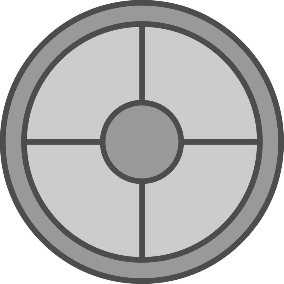 Weight Plates Fillay Icon vector