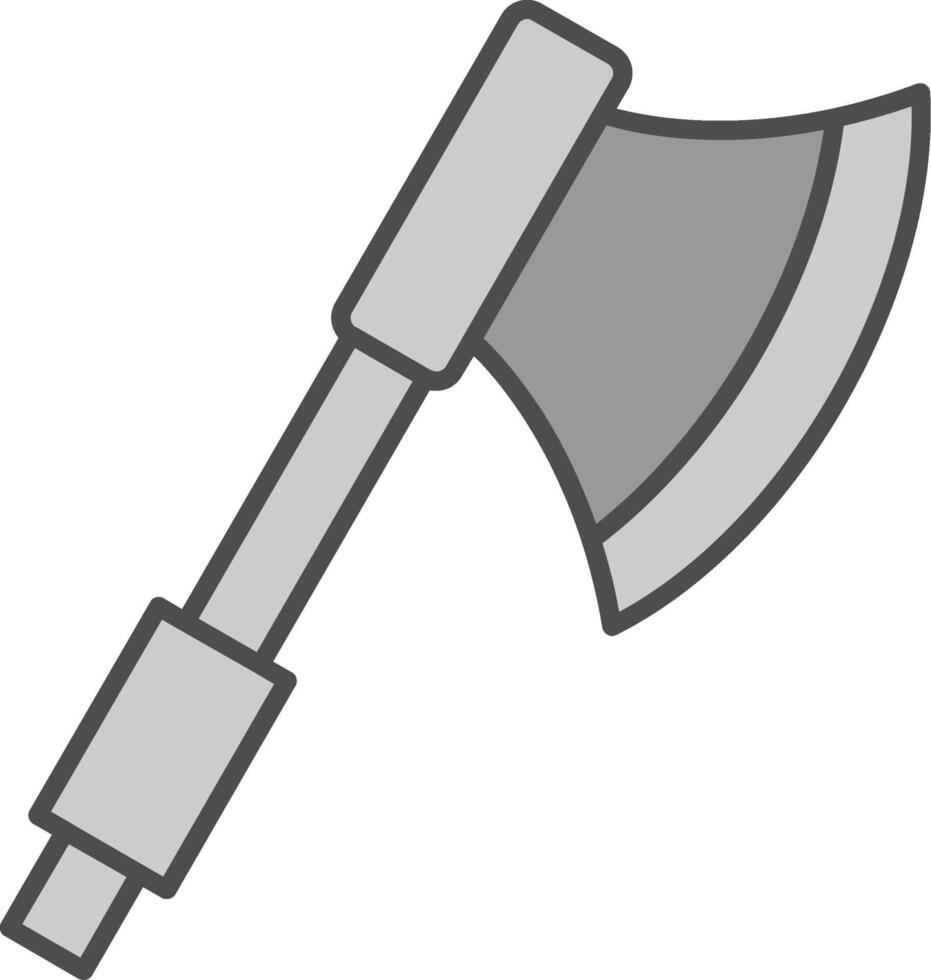 Axe Fillay Icon vector