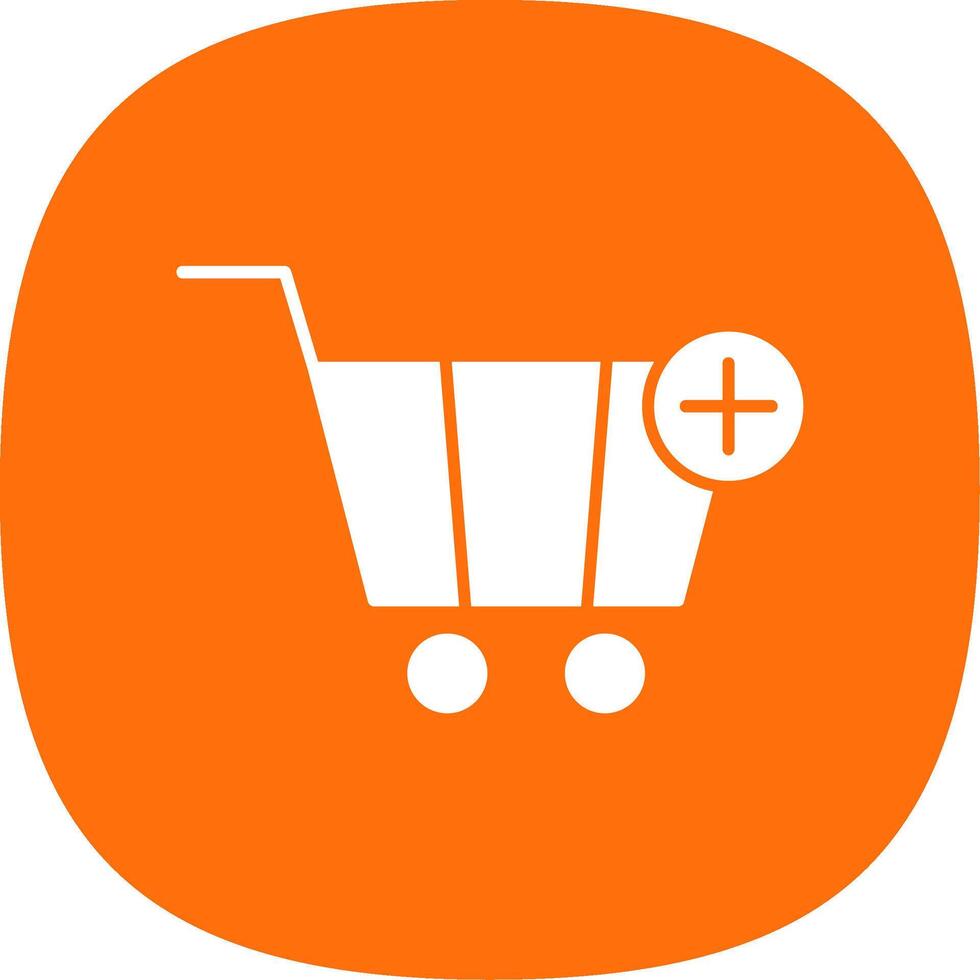 Add To Cart Line Two Color Icon vector