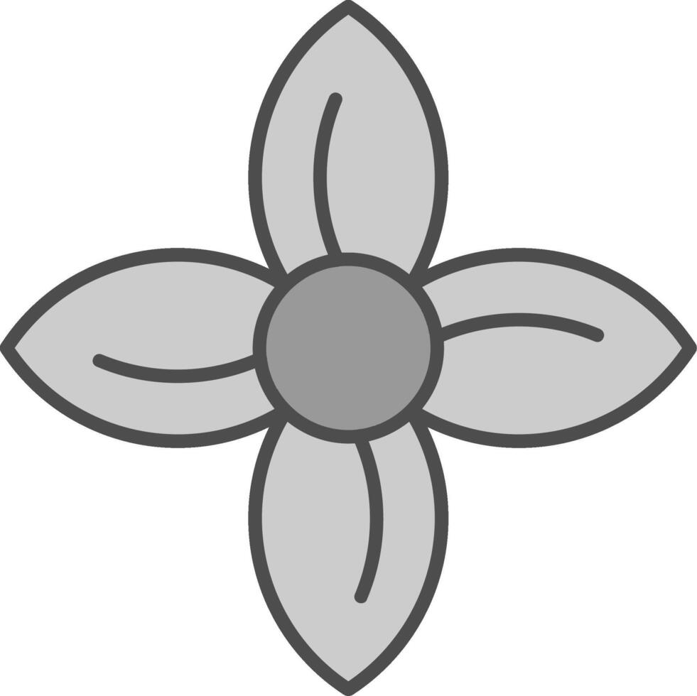 Clematis Fillay Icon vector