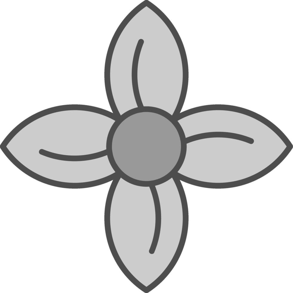 Clematis Fillay Icon vector