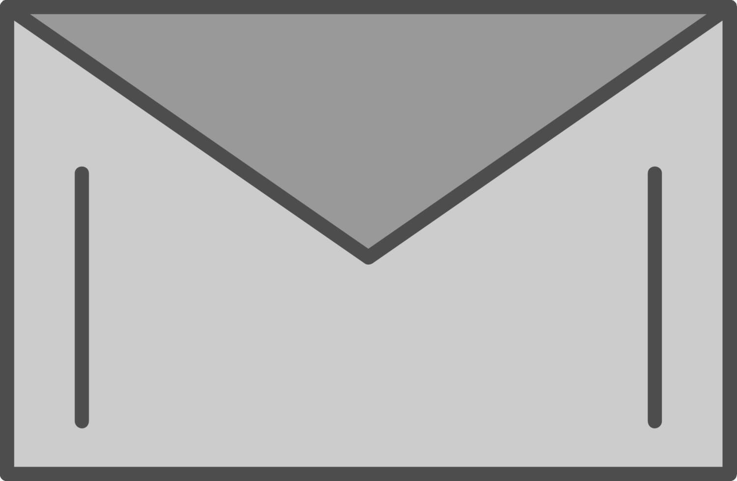 Mail Fillay Icon vector